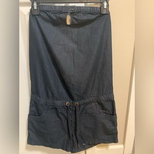 Guess denim romper, size medium